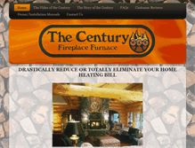 Tablet Screenshot of centuryfireplacefurnace.com